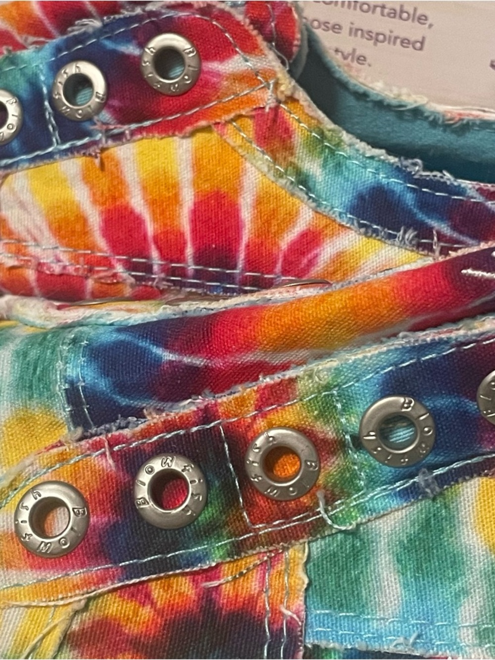 Blowfish Malibu Rainbow Tie-Dye Slip-On Sneakers - Multi - Picture 4 of 10